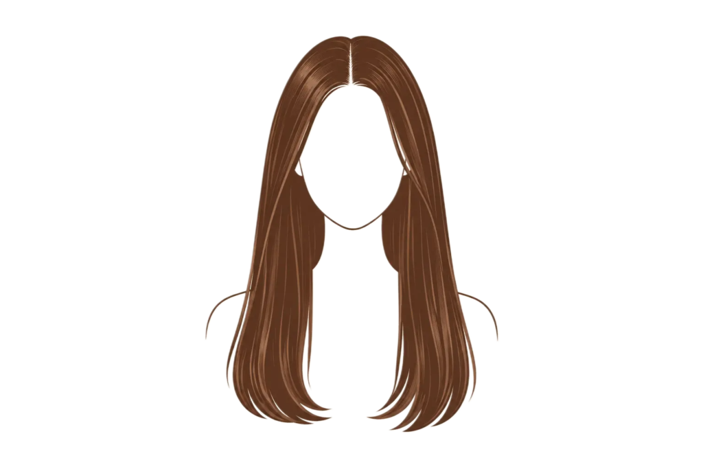 Straight hair